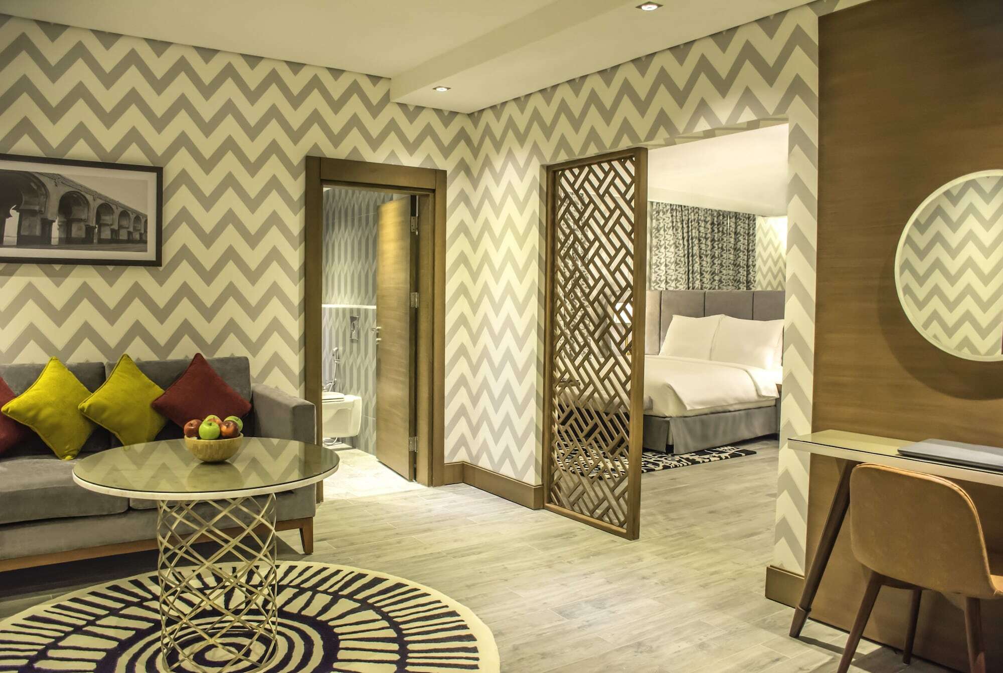 Radisson Blu Resort, Al Khobar ฮาล์ฟมูนเบย์ ภายนอก รูปภาพ A suite at the hotel